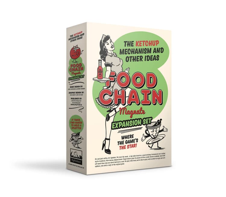 Boîte du jeu : Food Chain Magnate: The Ketchup Mechanism & Other Ideas