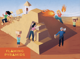 Couverture de Flaming Pyramids