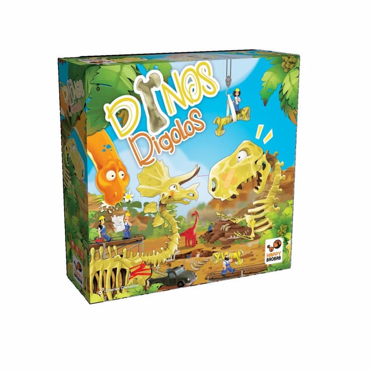 Boîte du jeu : Dinos rigolos