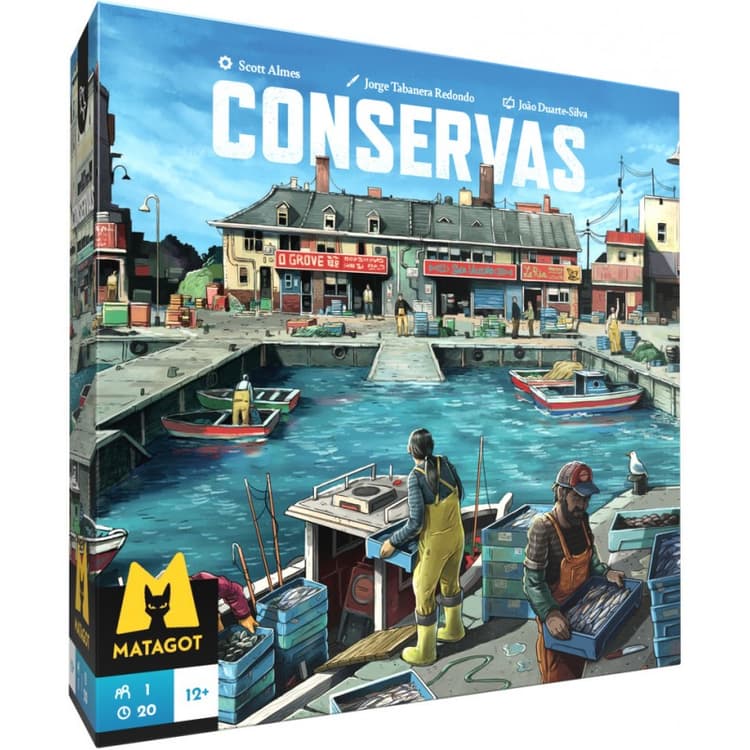 Boîte du jeu : Conservas
