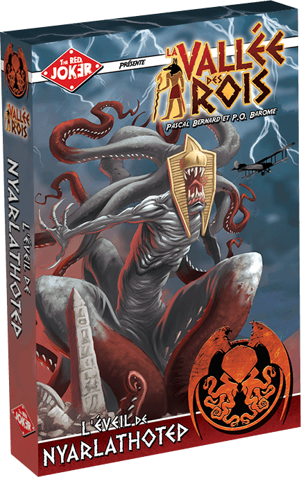 Boîte du jeu : La Vallée des Rois - Extension : L'éveil de Nyarlathotep