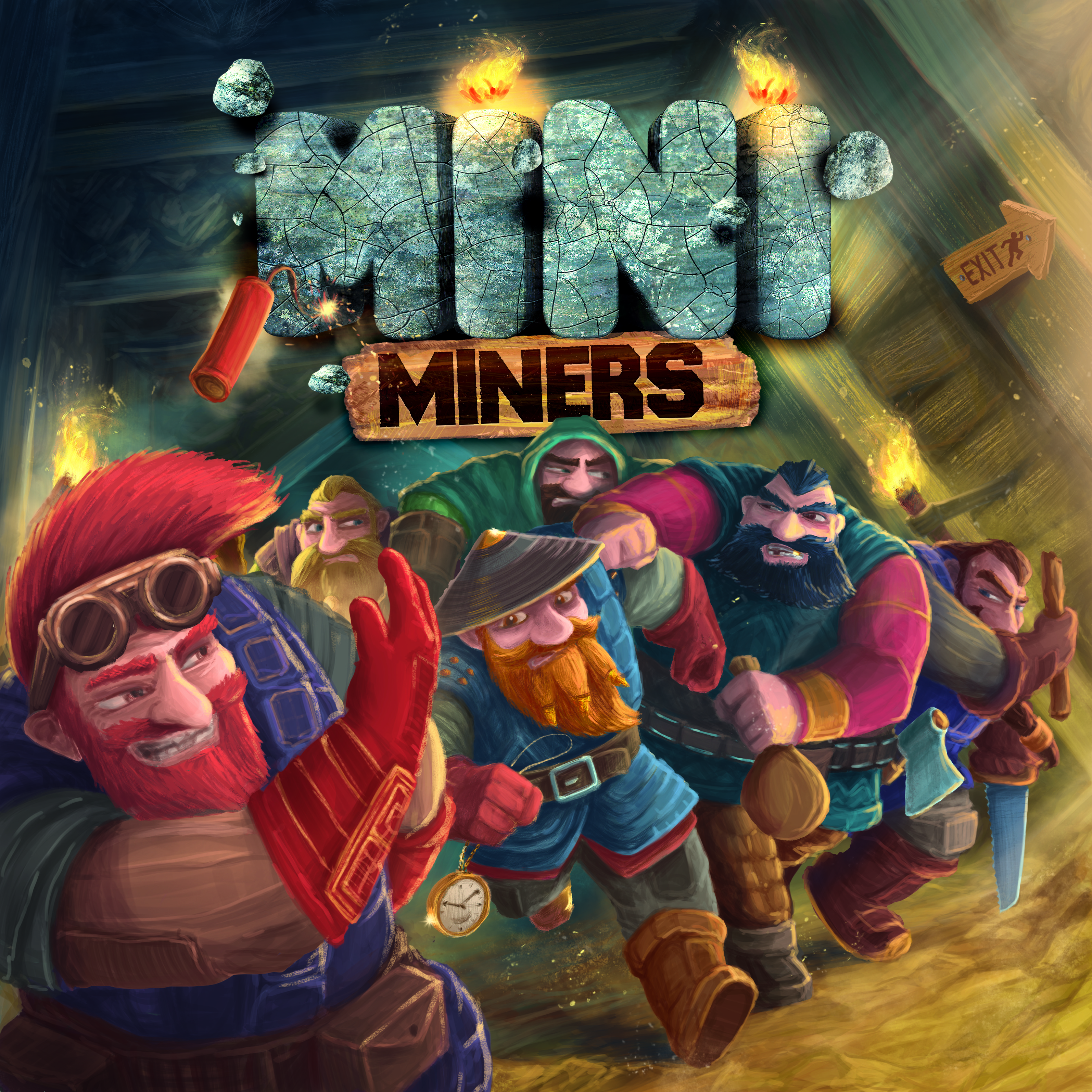 Boîte du jeu : Mini Miners