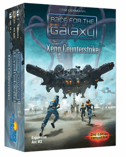 Couverture de Race for the Galaxy : Xeno Counterstrike