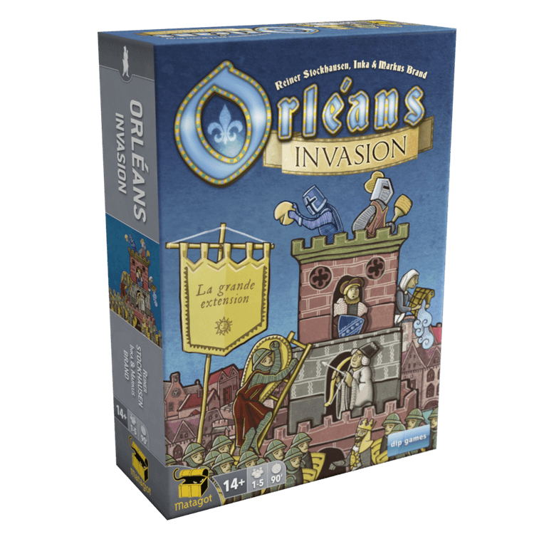 Boîte du jeu : Orléans: Invasion