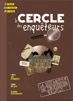 Couverture de Disparition du Professeur Valjoly