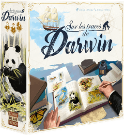 Couverture de Sur les Traces de Darwin