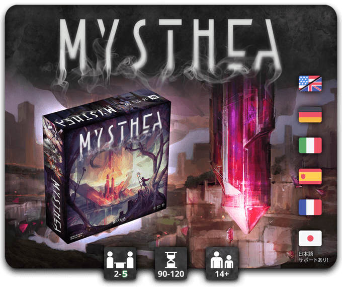 Boîte du jeu : Mysthea