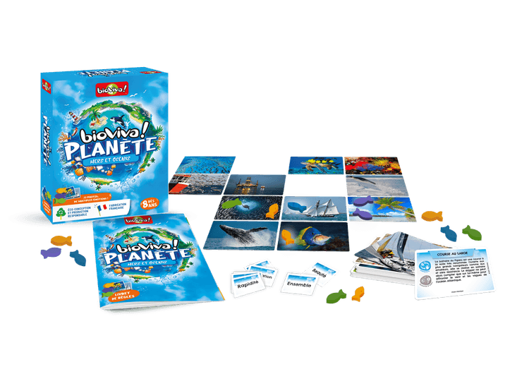 Boîte du jeu : Bioviva Planète - Mers et océans