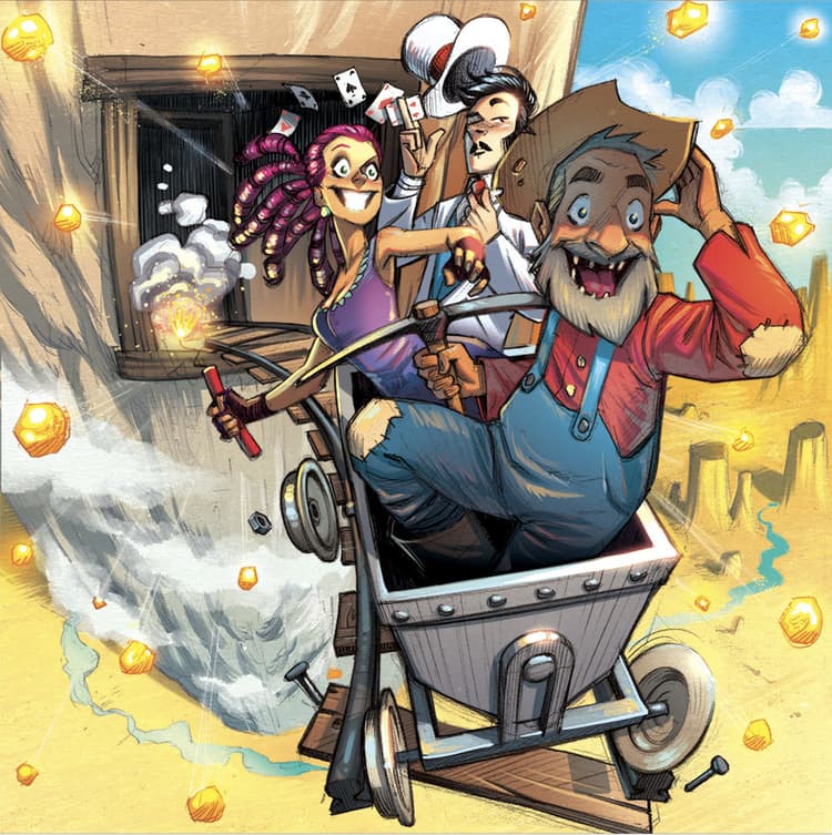 Boîte du jeu : GOLD RIVER