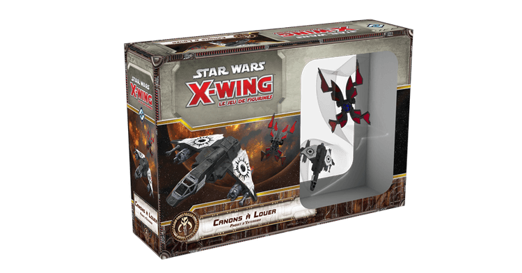 Boîte du jeu : X-Wing : Jeu de Figurines - Canons à Louer