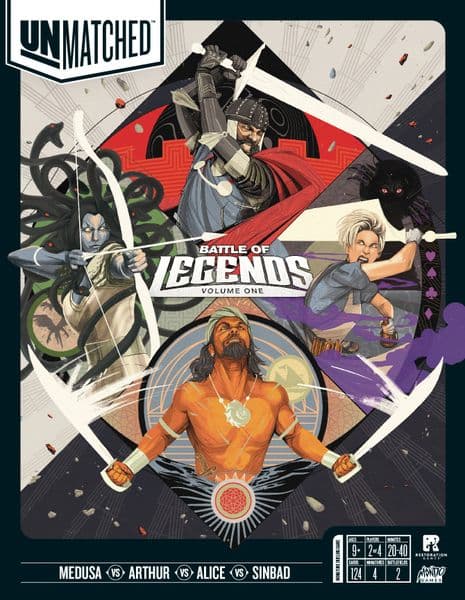 Boîte du jeu : Unmatched: Battle of Legends - Volume One