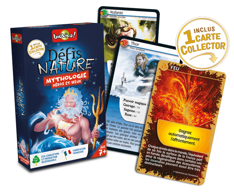 Boîte du jeu : Défis Nature - Mythologie, Héros et Dieux