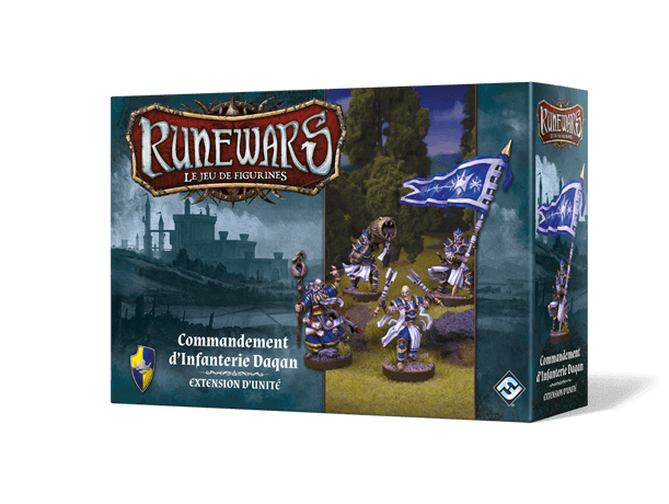 Boîte du jeu : Runewars - Commandement d’Infanterie Daqan