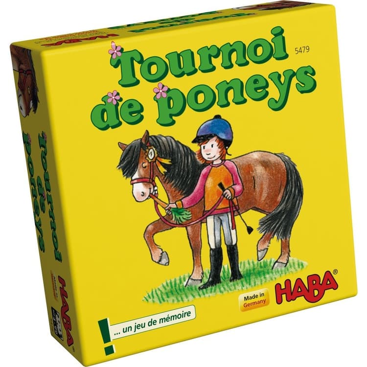 Boîte du jeu : Tournoi de poneys