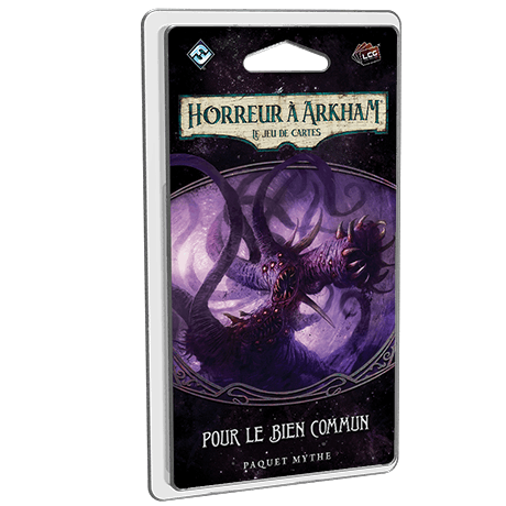 Boîte du jeu : Horreur à Arkham : Le Jeu de Cartes : Pour le Bien Commun