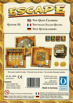Couverture de Escape : The Curse of the Temple - Queenie 15 - New Quest Chambers