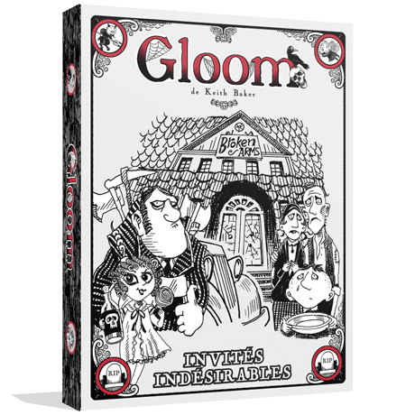 Boîte du jeu : Gloom - extension : Invités Indésirables