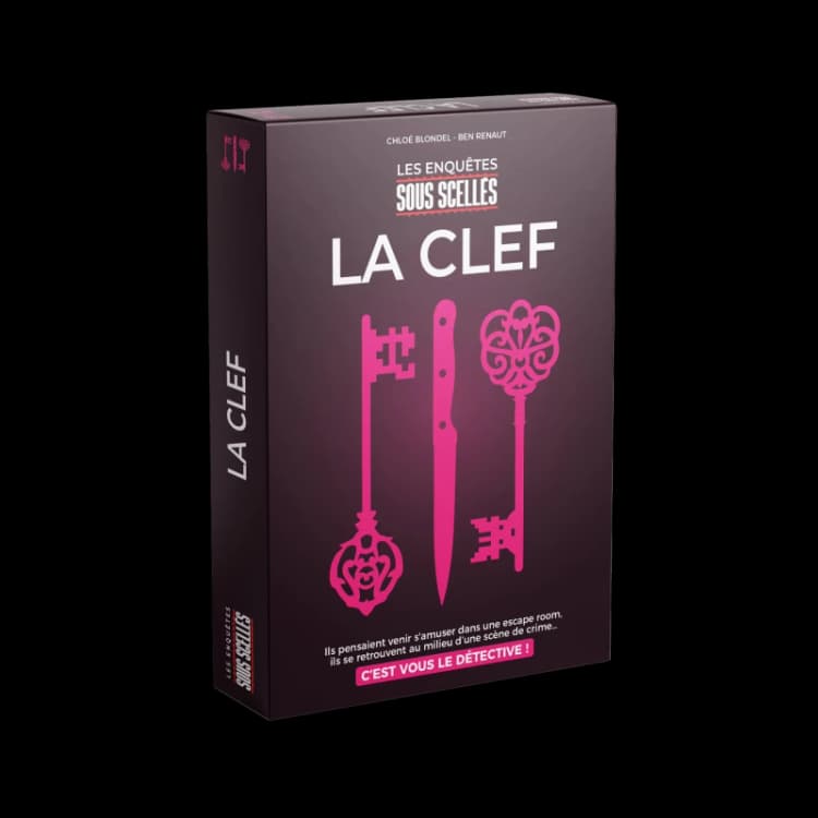 Boîte du jeu : Sous Scellés : La Clef