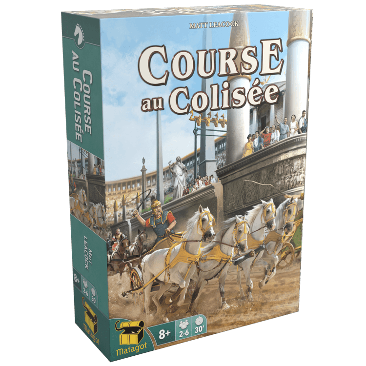 Boîte du jeu : Course au Colisée
