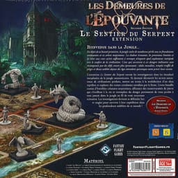 Couverture de Les Demeures de l'Épouvante (Seconde Édition) - Extension "Le Sentier du Serpent"