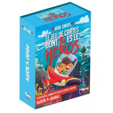 Boîte du jeu : Héroï'cartes - Alerte à Crabu