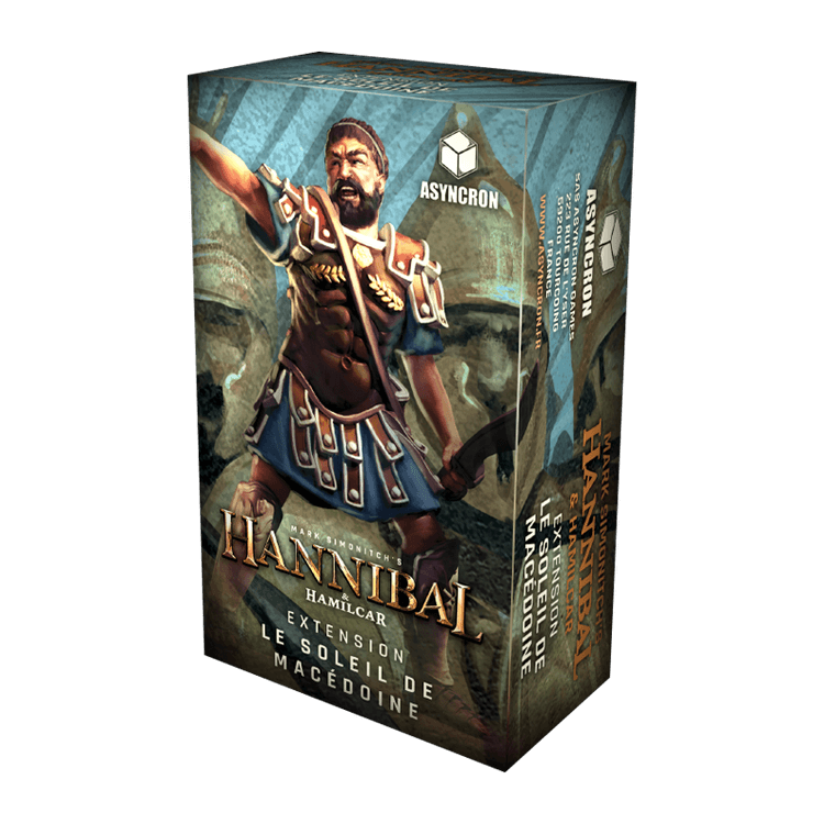 Boîte du jeu : Hannibal & Hamilcar - Le soleil de Macédoine