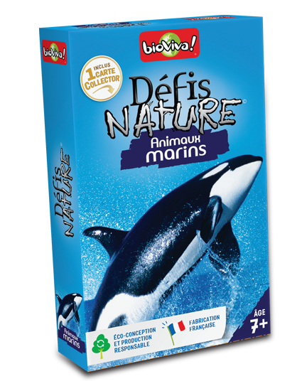 Boîte du jeu : Défis Nature Animaux marins