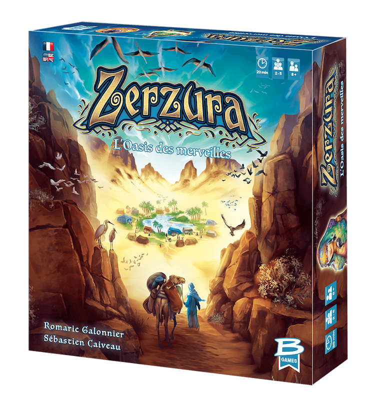 Boîte du jeu : Zerzura, L’Oasis des Merveilles