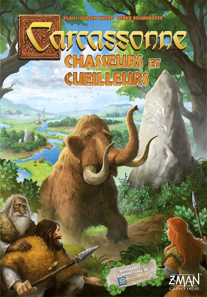 Boîte du jeu : Carcassonne : Chasseurs et Cueilleurs