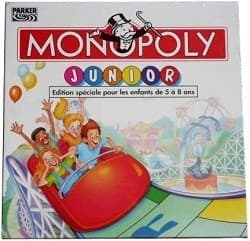 Boîte du jeu : Monopoly Junior