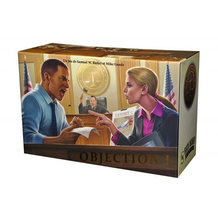 Boîte du jeu : Objection !