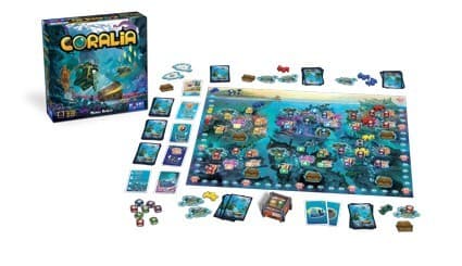 Boîte du jeu : coralia