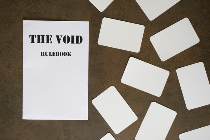 Boîte du jeu : The Void