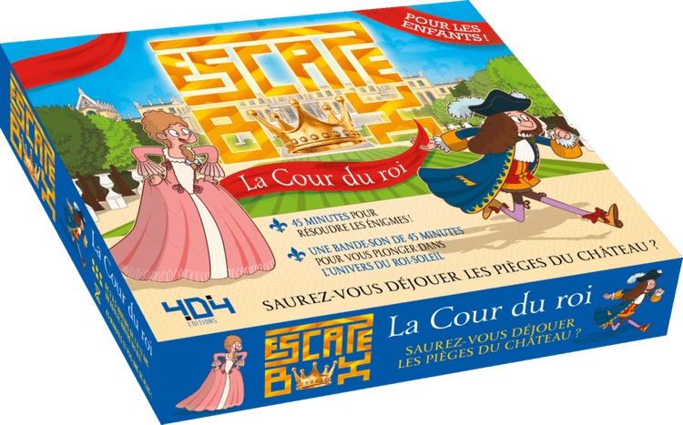 Boîte du jeu : Escape Box La Cour du Roi
