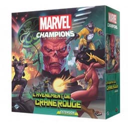 Couverture de Marvel Champions : Le Jeu de Cartes - L'avènement de Crâne Rouge