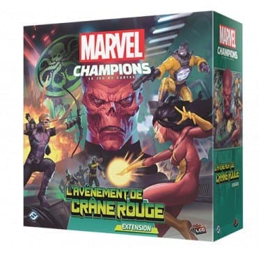 Boîte du jeu : Marvel Champions : Le Jeu de Cartes - L'avènement de Crâne Rouge
