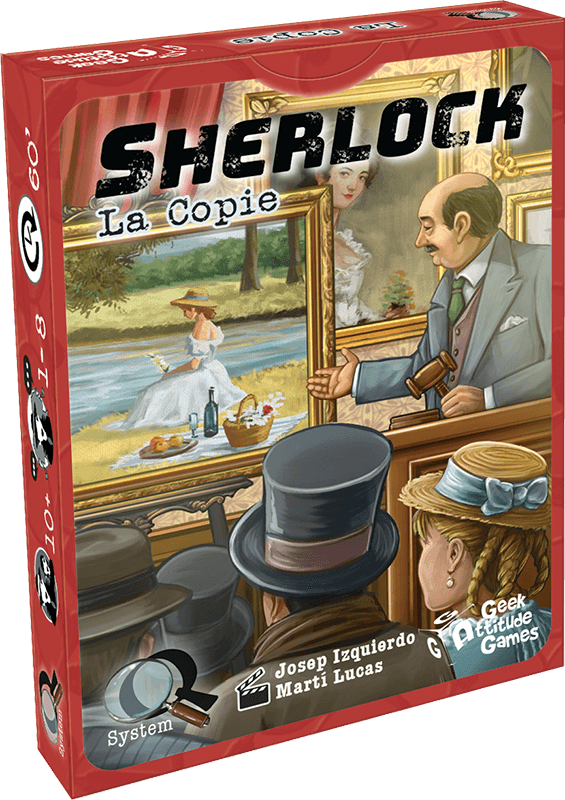 Boîte du jeu : Q-Sherlock : La Copie