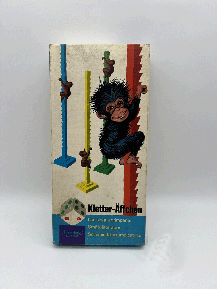 Boîte du jeu : Les singes grimpants