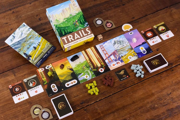 Boîte du jeu : Trails