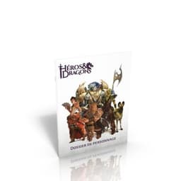 Couverture de Héros & Dragons: Dossier de personnage