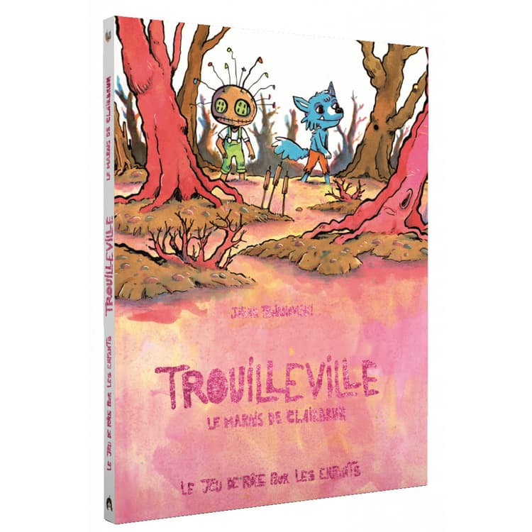 Boîte du jeu : Trouilleville - Livre 2 : les Marais de Clairbrun