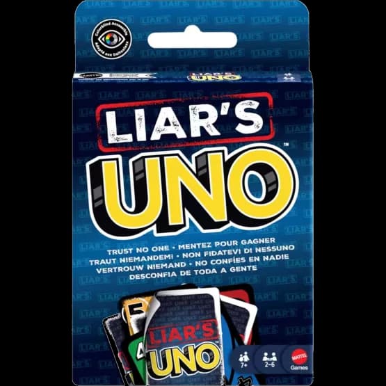 Boîte du jeu : Liar's Uno