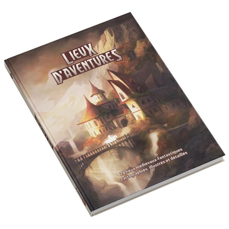 Boîte du jeu : Lieux d'aventures