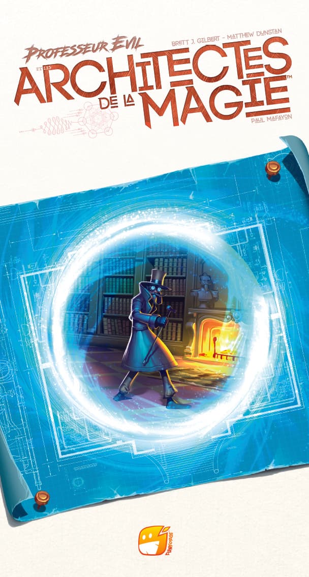 Boîte du jeu : Professeur Evil et la Citadelle du Temps - Extension Les Architectes de la Magie