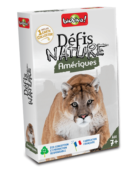 Boîte du jeu : Défis Nature Amériques