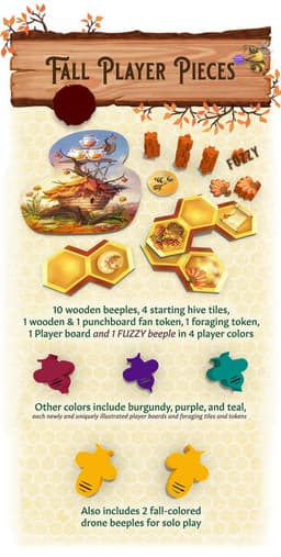 Couverture de Honey Buzz - Extension "Fall Flavors Fall Player Pieces"