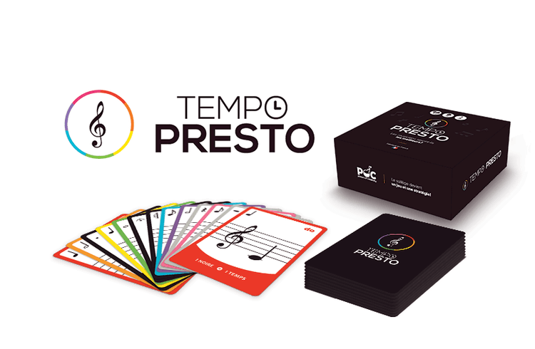 Boîte du jeu : TEMPO PRESTO