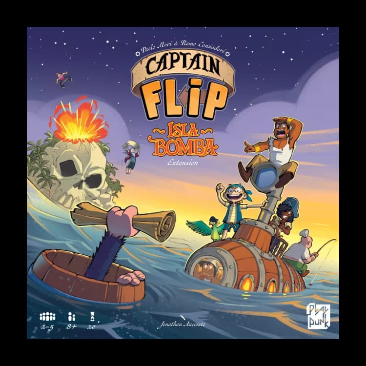 Boîte du jeu : Captain Flip : Isla Bomba