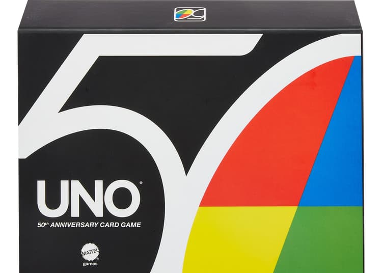 Boîte du jeu : Uno Premium 50Th Anniversary Edition