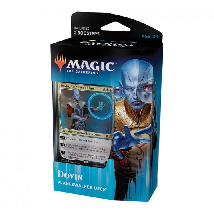 Boîte du jeu : Magic the Gathering - L'Allégeance de Ravnica - Deck Planeswalker - Dovin
